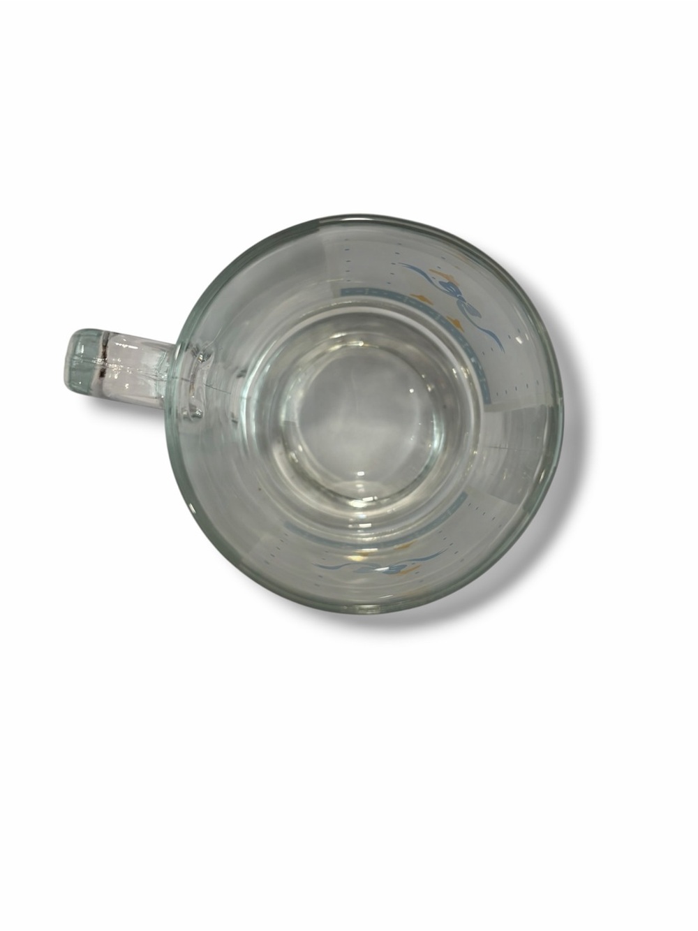 SOLD - Set of 4 Country Goose Themed Glass Mugs - Picture 7 of 8